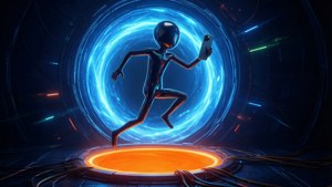 Neon Portal Jump