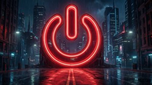 Neon Power Off