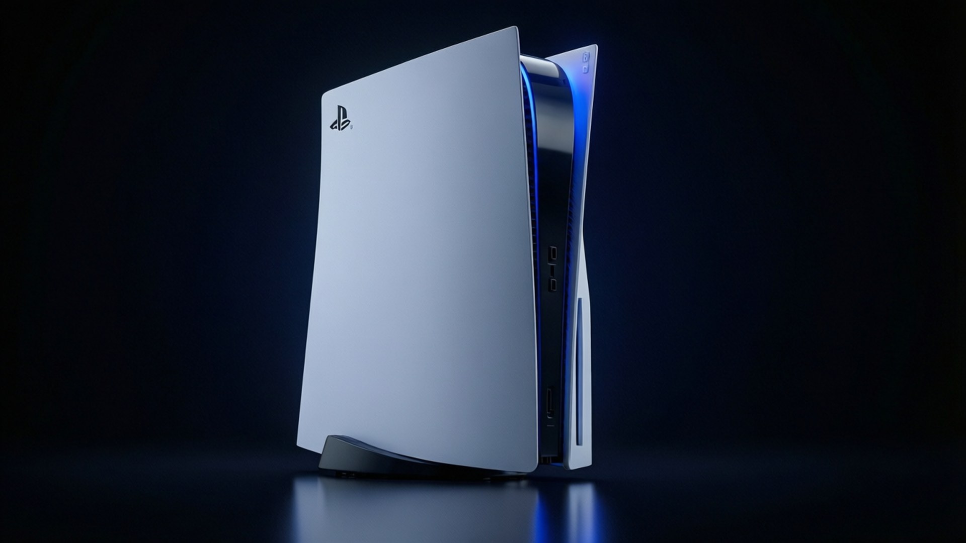Neon PS5 Console by Wallpapers.art Studio