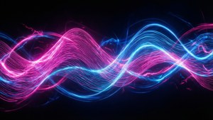 Neon Pulse Waves