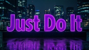 Neon Purple City