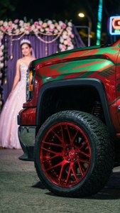 Neon Quinceañera Truck