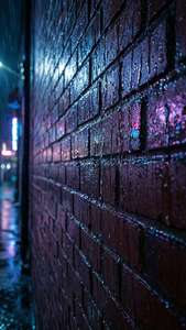 Neon Rain Bricks