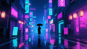 Neon Rain City