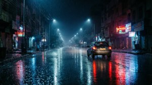 Neon Rain Karachi