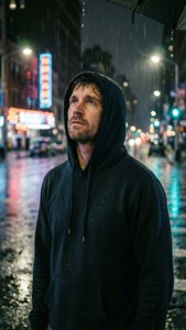 Neon Rain Night