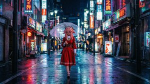 Neon Rain Vampire