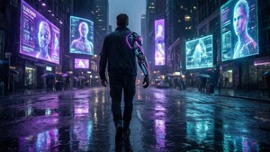 Neon Rainwalker
