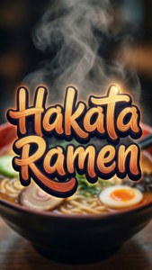 Neon Ramen Typography