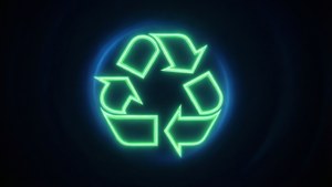 Neon Recycle Glow