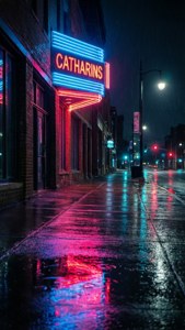 Neon Reflections