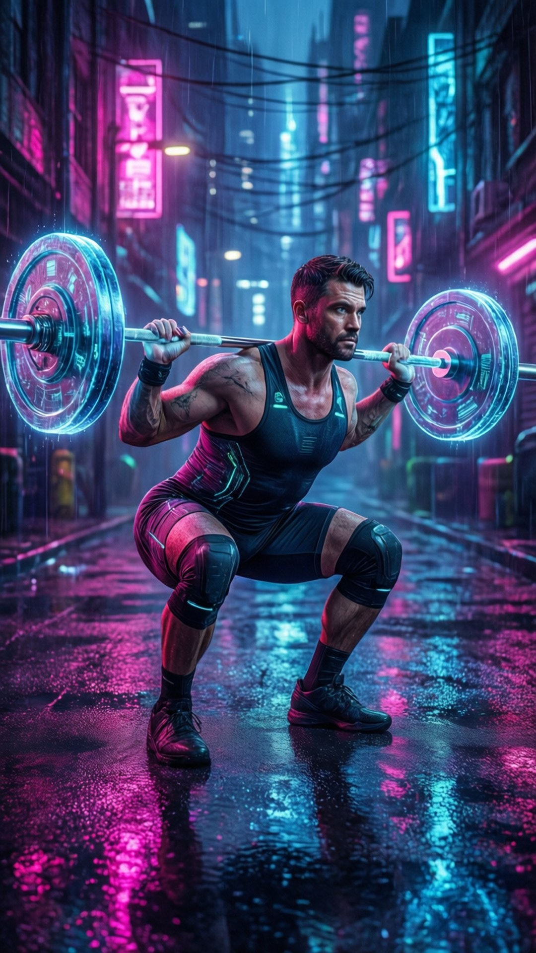 Neon Reps by Wallpapers.art Studio