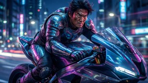 Neon Rider Mitsuru