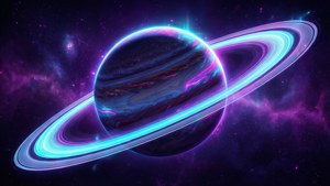Neon Ringed Nebula