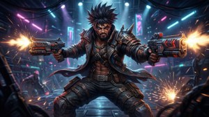 Neon Ringo Duel