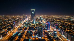 Neon Riyadh Night