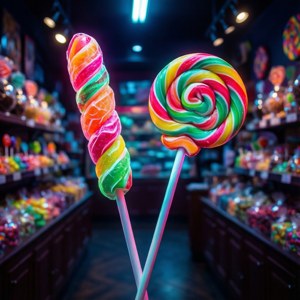 Neon Rock Candy