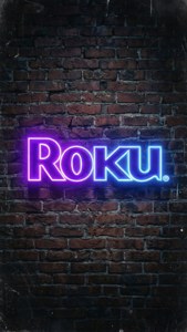Neon Roku Logo