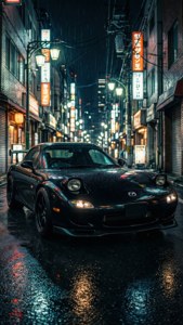 Neon RX-7 Night