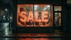Neon Sales Sign