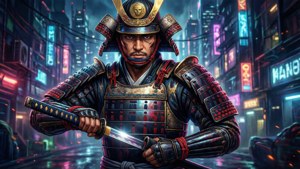 Neon Samurai Hayato
