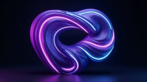 Neon Sculpture Glow