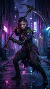 Neon Scythe