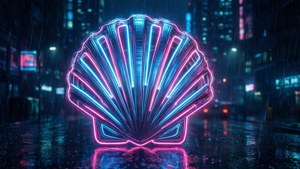 Neon Shell Glow