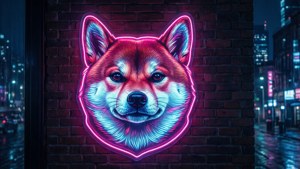 Neon Shiba Sign