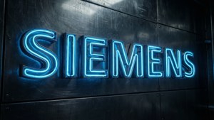 Neon Siemens Emblem