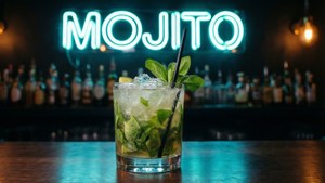 Neon Sign Mojito Bar