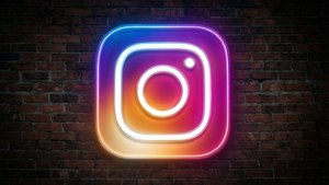 Neon Sign on Brick