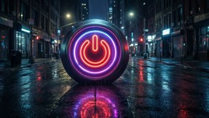 Neon Sign Power Button