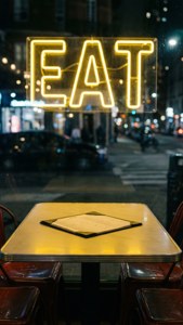 Neon Sign Table