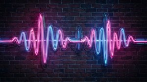 Neon Sign Wave