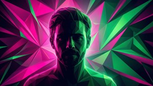 Neon Silhouette