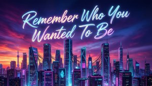 Neon Skyline Futurism