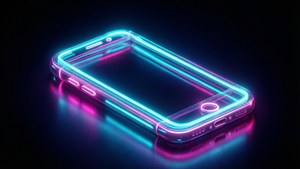 Neon Smartphone Glow