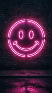 Neon Smile Sign