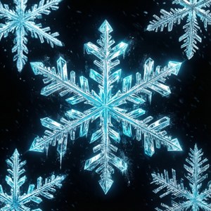 Neon Snowflake