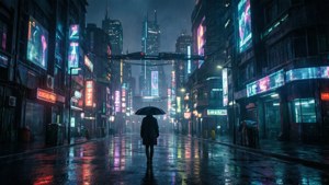 Neon Solitude