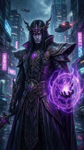 Neon Sorcerer
