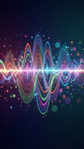 Neon Sound Wave