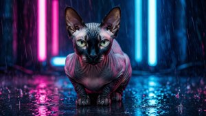 Neon Sphynx