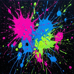 Neon Splatter Slay