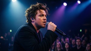 Neon Stage Performance