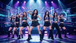 Neon Stage Spectacle