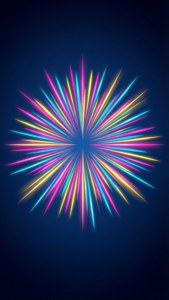 Neon Starburst Glow