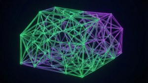 Neon STL Wireframe