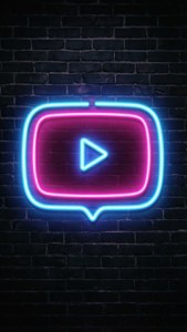 Neon Subscribe Sign